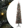 Árbol de Navidad artificial con 300 LED Verde 58 x 58 x 210 cm 1