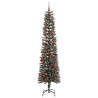 Árbol de Navidad artificial con 300 LED Verde 58 x 58 x 210 cm 2