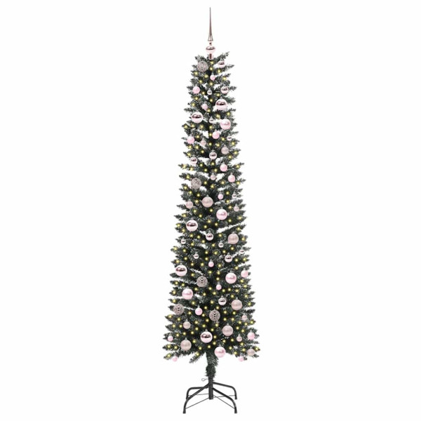 Árbol de Navidad artificial con 300 LED Verde 58 x 58 x 210 cm M 3
