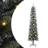 Árbol de Navidad artificial con 300 LED Verde 58 x 58 x 210 cm 2