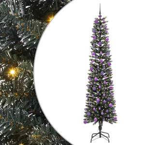 Árbol de Navidad artificial con 300 LED Verde 58 x 58 x 210 cm H