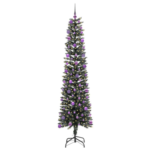 Árbol de Navidad artificial con 300 LED Verde 58 x 58 x 210 cm M 3