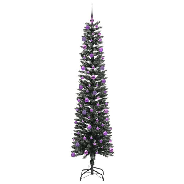 Árbol de Navidad artificial con 300 LED Verde 58 x 58 x 210 cm M 4