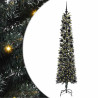 Árbol de Navidad artificial con 300 LED Verde 58 x 58 x 240 cm 2