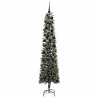 Árbol de Navidad artificial con 300 LED Verde 58 x 58 x 240 cm 3