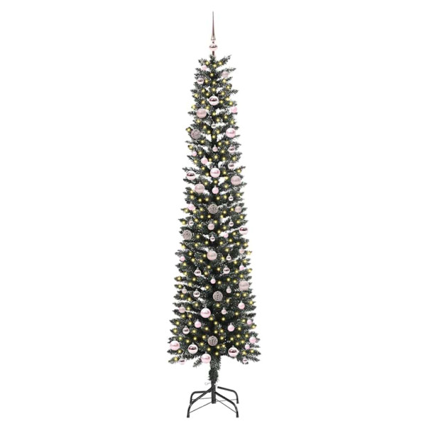 Árbol de Navidad artificial con 300 LED Verde 58 x 58 x 240 cm M 3