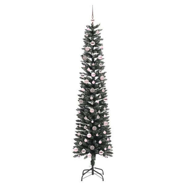 Árbol de Navidad artificial con 300 LED Verde 58 x 58 x 240 cm M 4