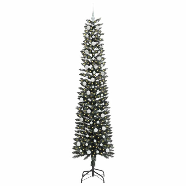 Árbol de Navidad artificial con 300 LED Verde 58 x 58 x 240 cm M 3