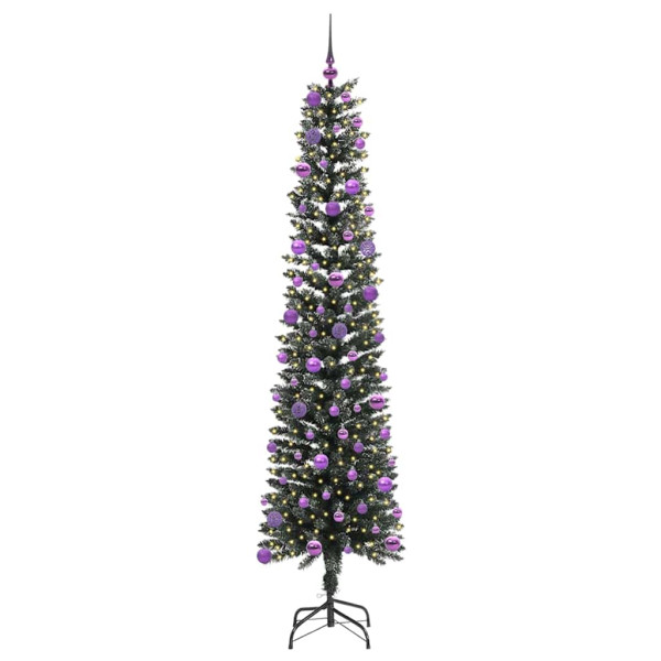Árbol de Navidad artificial con 300 LED Verde 58 x 58 x 240 cm M 3