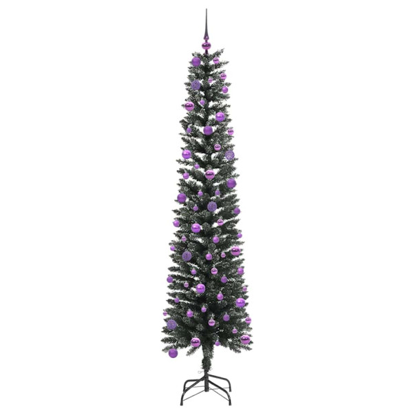 Árbol de Navidad artificial con 300 LED Verde 58 x 58 x 240 cm M 4