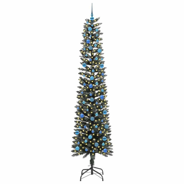 Árbol de Navidad artificial con 300 LED Verde 58 x 58 x 240 cm M 3