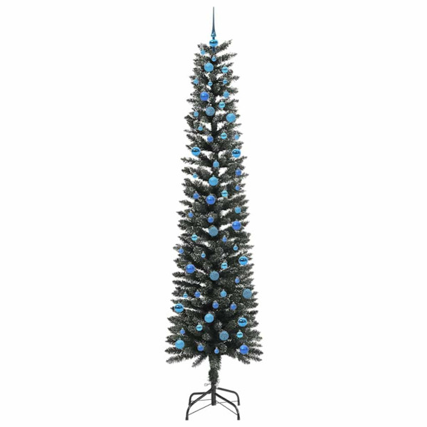 Árbol de Navidad artificial con 300 LED Verde 58 x 58 x 240 cm M 4