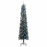Árbol de Navidad artificial con 300 LED Verde 58 x 58 x 240 cm 4