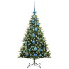 Árbol de Navidad Artificial Articulado 150 LEDs Verde 120 cm 3