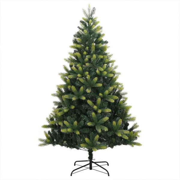 Árbol de Navidad Artificial Articulado 300 LEDs Verde 180 cm M 5