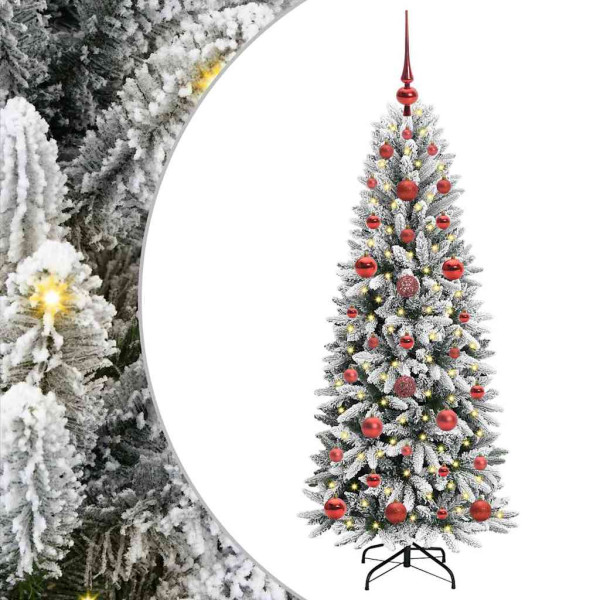Árbol de Navidad artificial con 150 LED 53 x 53 x 120 cm M 2