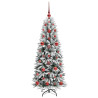 Árbol de Navidad artificial con 150 LED 53 x 53 x 120 cm 4