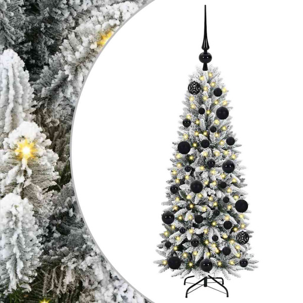 Árbol de Navidad artificial con 150 LED 53 x 53 x 120 cm M 2