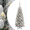 Árbol de Navidad artificial con 150 LED 53 x 53 x 120 cm 2