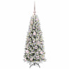 Árbol de Navidad artificial con 150 LED 53 x 53 x 120 cm 3