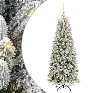 Árbol de Navidad artificial con 150 LED 53 x 53 x 120 cm H
