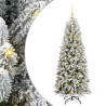 Árbol de Navidad artificial con 150 LED 53 x 53 x 120 cm 2