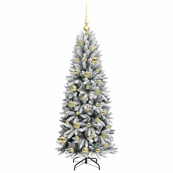 Árbol de Navidad artificial con 150 LED 53 x 53 x 120 cm M 4