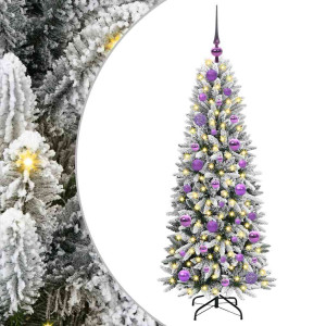 Árbol de Navidad artificial con 150 LED 53 x 53 x 120 cm H