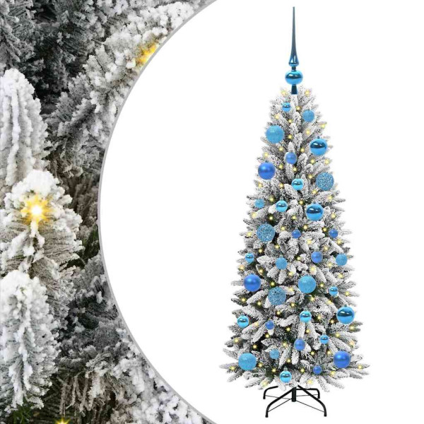 Árbol de Navidad artificial con 150 LED 53 x 53 x 120 cm M 2