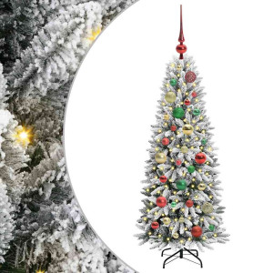 Árbol de Navidad artificial con 150 LED 53 x 53 x 120 cm H
