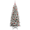 Árbol de Navidad artificial con 150 LED 63 x 63 x 150 cm 3