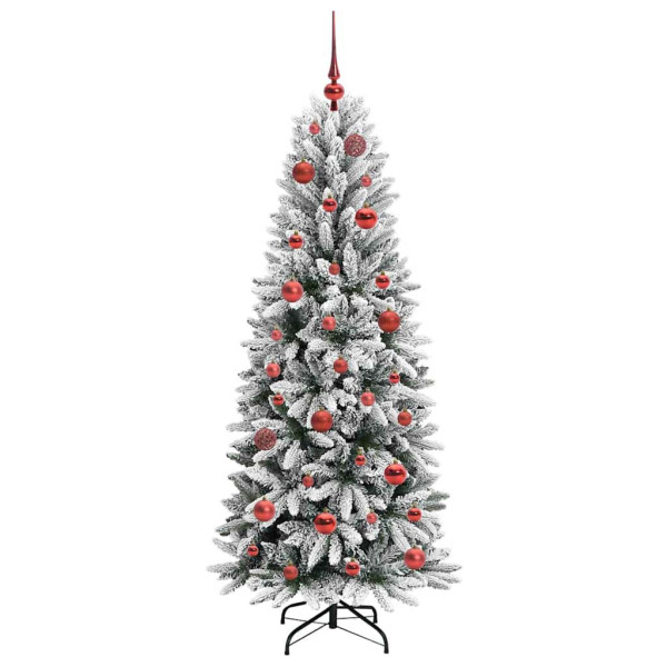 Árbol de Navidad artificial con 150 LED 63 x 63 x 150 cm M 4