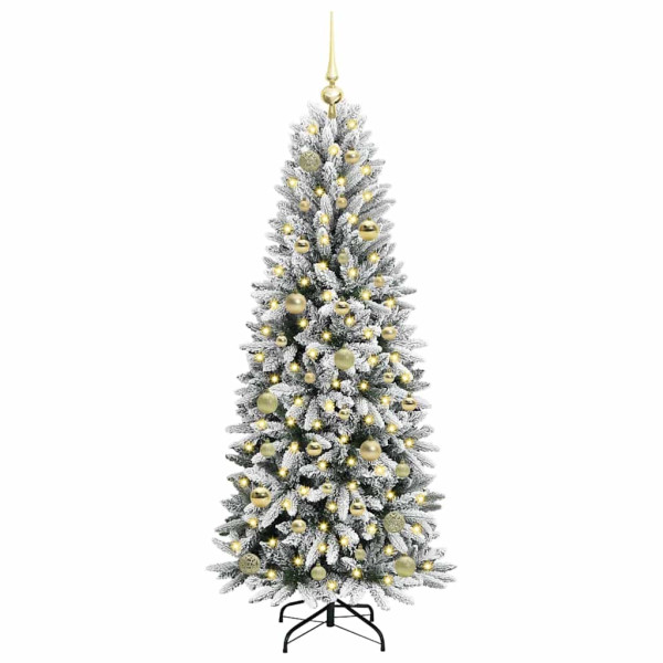 Árbol de Navidad artificial con 150 LED 63 x 63 x 150 cm M 3