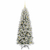 Árbol de Navidad artificial con 150 LED 63 x 63 x 150 cm 3