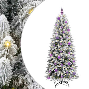 Árbol de Navidad artificial con 150 LED 63 x 63 x 150 cm H