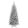 Árbol de Navidad artificial con 150 LED 63 x 63 x 150 cm 3