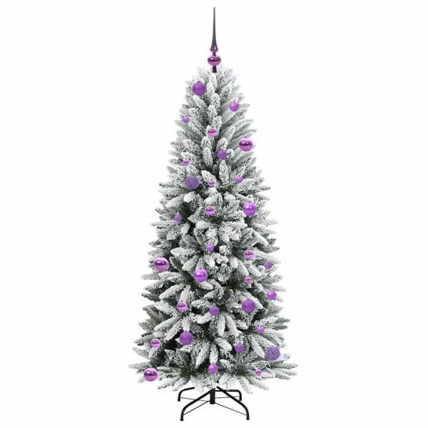 Árbol de Navidad artificial con 150 LED 63 x 63 x 150 cm M 4