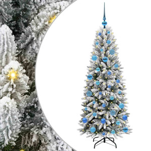 Árbol de Navidad artificial con 150 LED 63 x 63 x 150 cm H