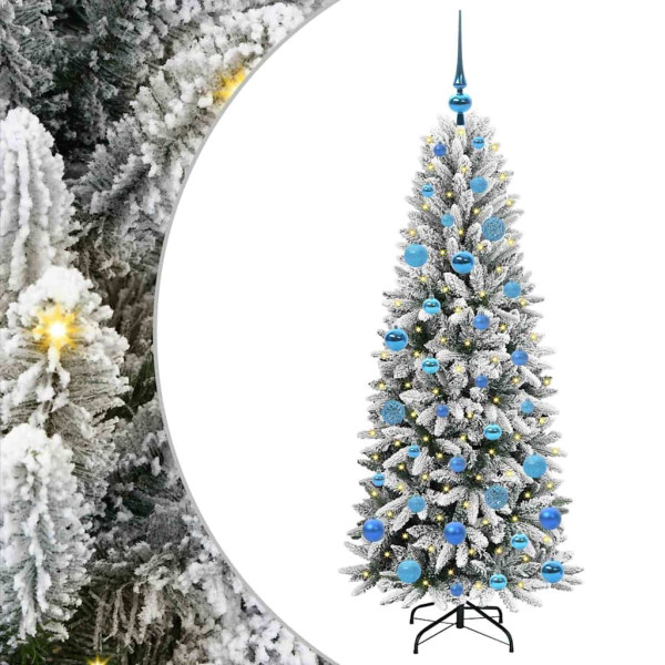 Árbol de Navidad artificial con 150 LED 63 x 63 x 150 cm M 2
