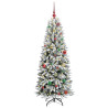 Árbol de Navidad artificial con 150 LED 63 x 63 x 150 cm 3