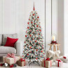 Árbol de Navidad artificial con 300 LED 73 x 73 x 180 cm 1