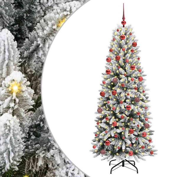Árbol de Navidad artificial con 300 LED 73 x 73 x 180 cm M 2