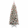 Árbol de Navidad artificial con 300 LED 73 x 73 x 180 cm 3