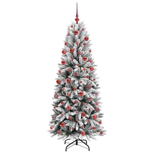 Árbol de Navidad artificial con 300 LED 73 x 73 x 180 cm M 4