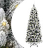 Árbol de Navidad artificial con 300 LED 73 x 73 x 180 cm 2