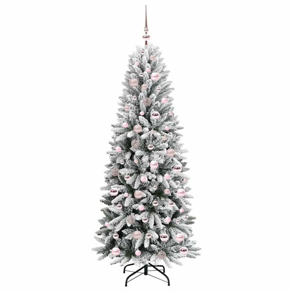 Árbol de Navidad artificial con 300 LED 73 x 73 x 180 cm M 4
