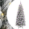 Árbol de Navidad artificial con 300 LED 73 x 73 x 180 cm 2