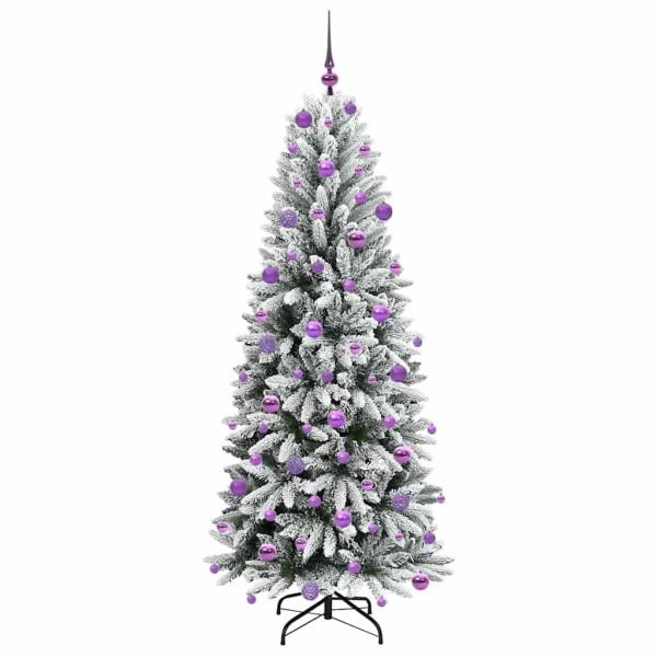 Árbol de Navidad artificial con 300 LED 73 x 73 x 180 cm M 4