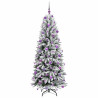 Árbol de Navidad artificial con 300 LED 73 x 73 x 180 cm 4