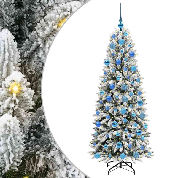 Árbol de Navidad artificial con 300 LED 73 x 73 x 180 cm M 2